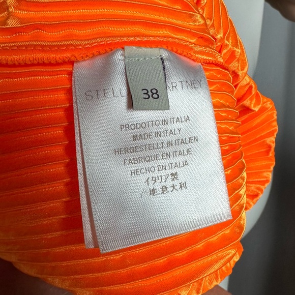 Stella McCartney Ribbed Sheath Dress with Belt Sz 38 - Picture 7 of 8